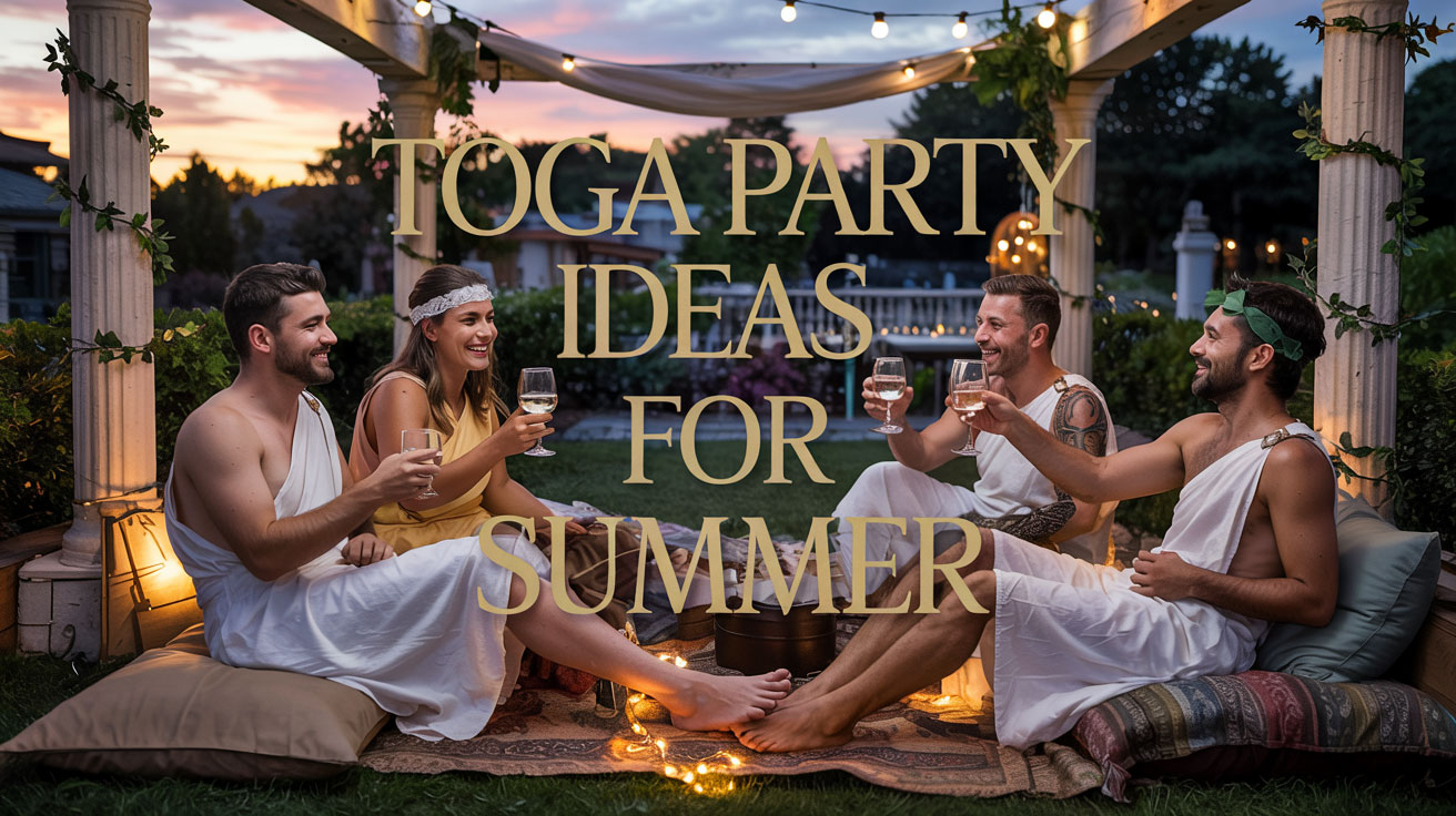 Toga Party Ideas for a Stylish Summer Bash