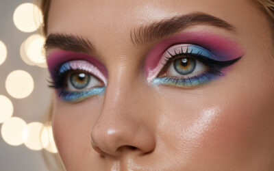 Full Color Aura Eyeshadow Looks – Bold Bright and Beautiful Makeup Ideas