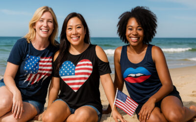 Best Women’s Patriotic Tops for the 4th of July – Festive, Flattering and Fun