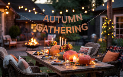 How to Host a Cozy Fall Patio Dinner Party